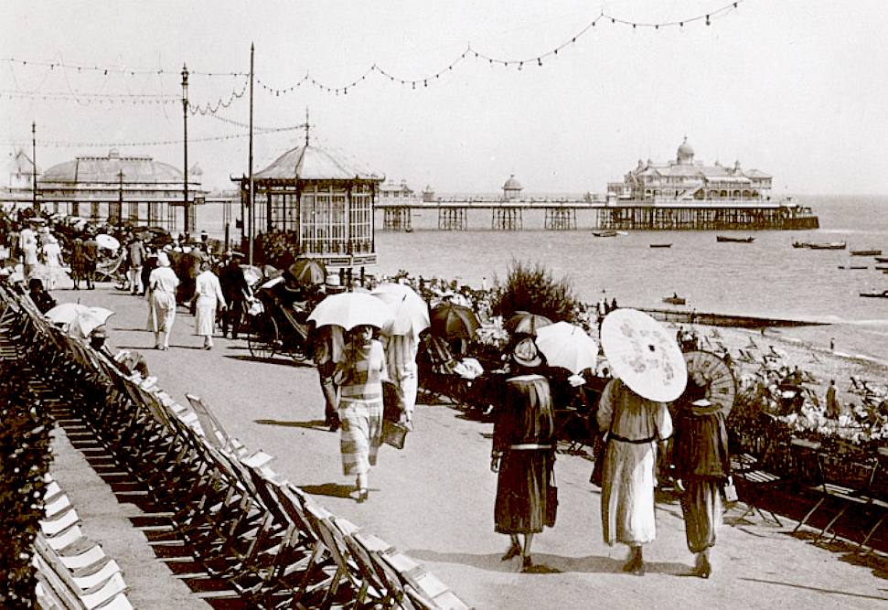 Eastbourne Pier in years gone by.