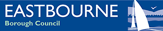 Eastbourne Borough Council seaside town logo
