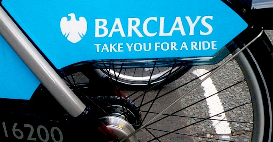 Barclays sponsor cycles in the city