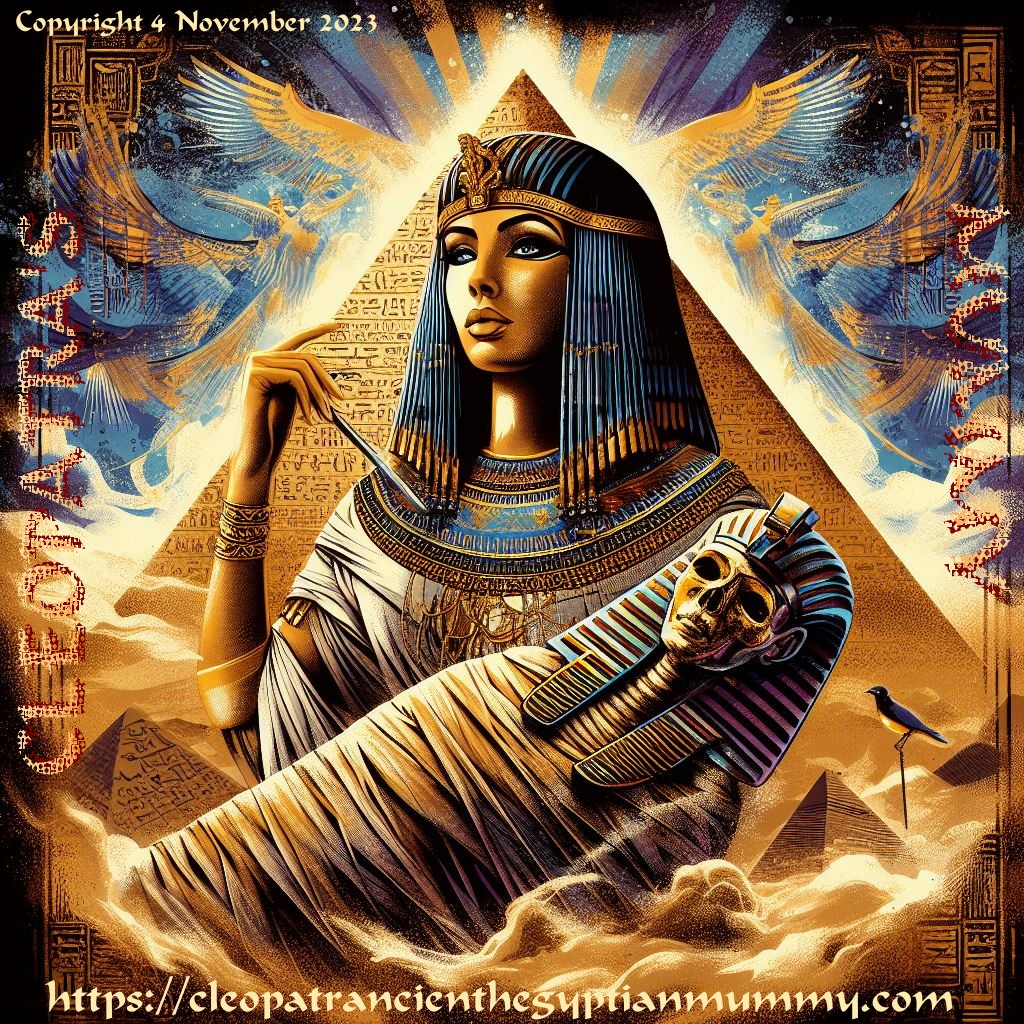 The Mummy, reincarnation of Cleopatra queen of Egypt, an John Storm adventure by Jameson Hunter developed by Cleaner Ocean Foundation as a screenplay