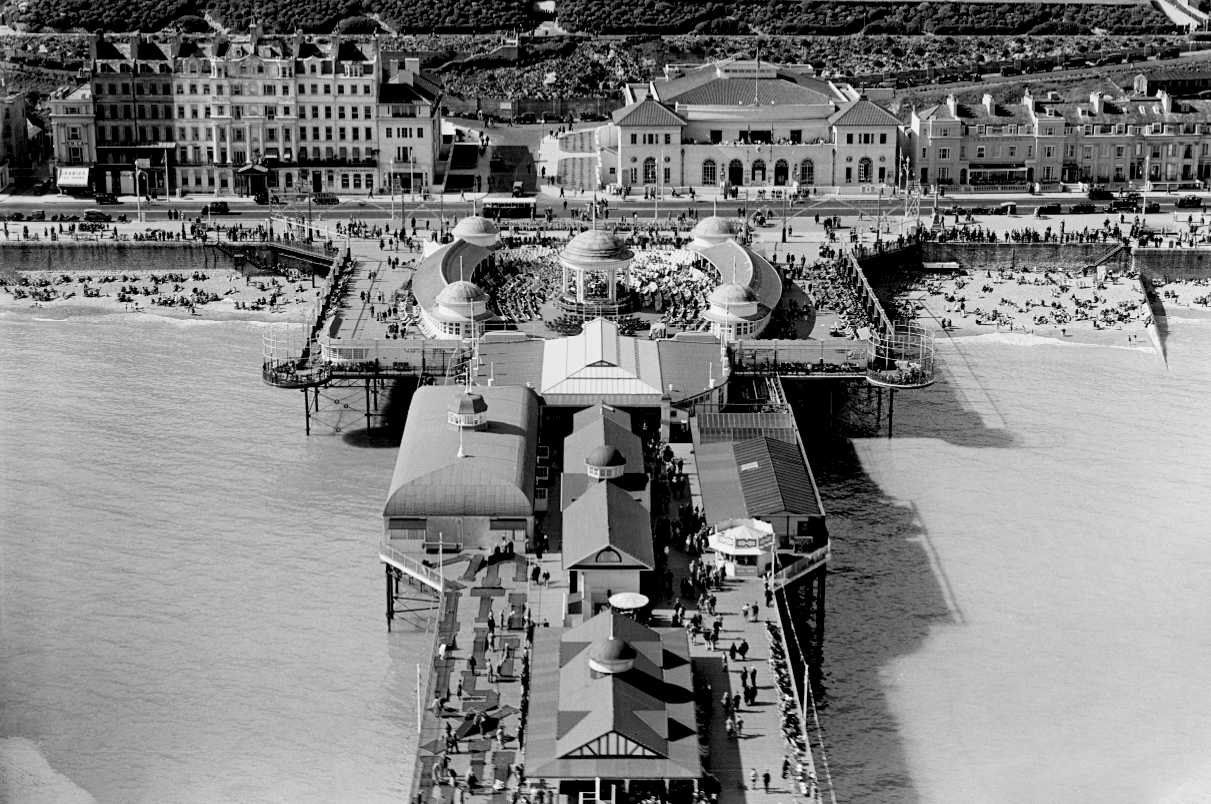 Hastings pier in the good old days