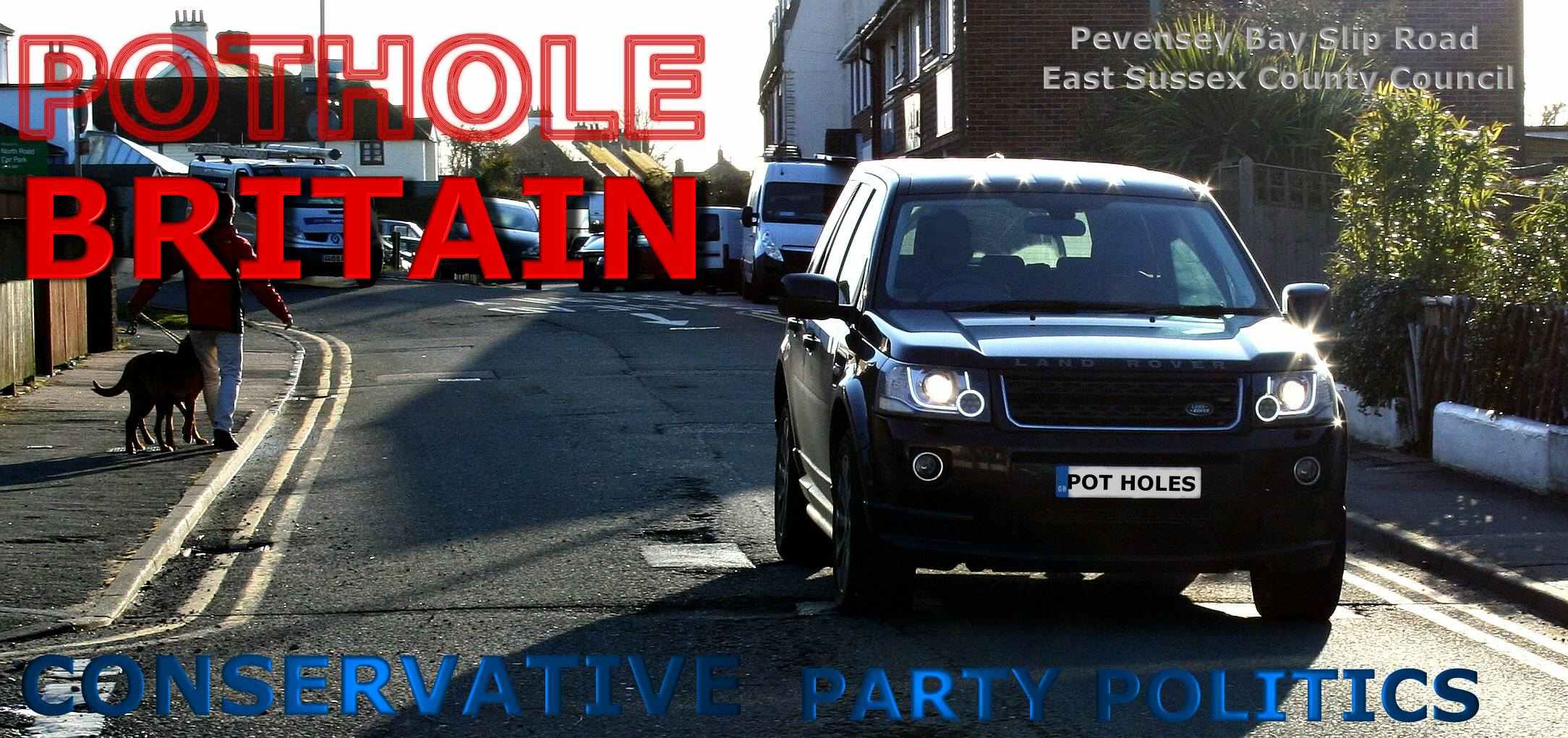 Pothole politics is short term patchwork thinking typical of a bankrupt country