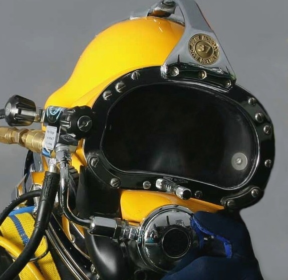 Kirby Morgan 37 diving helmet