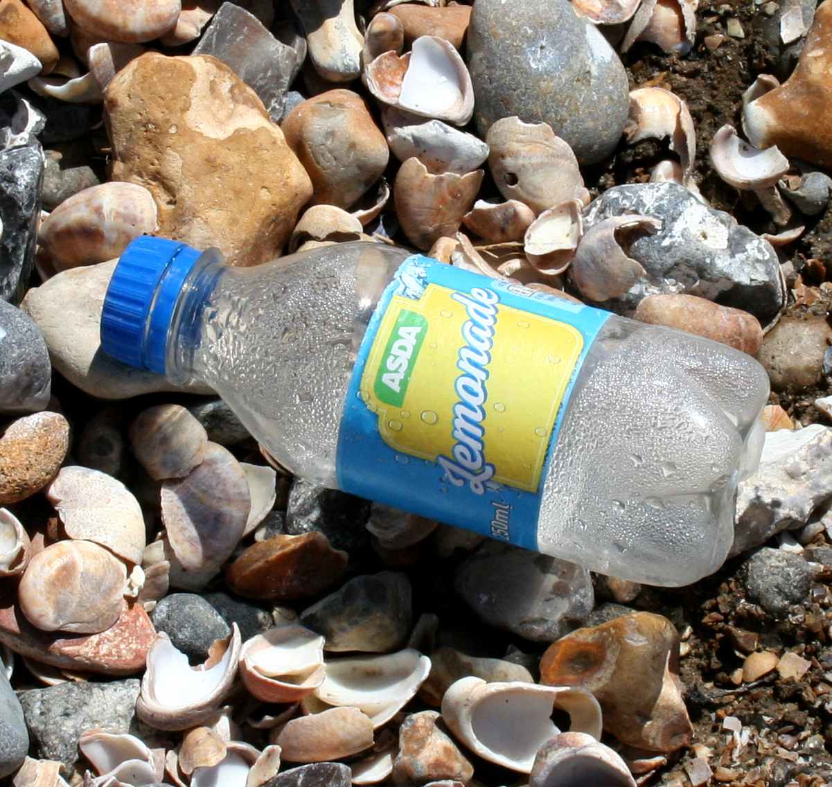 ASDA supermarkets lemonade PET plastic bottle